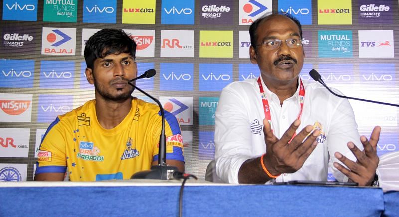 Coach Baskaran spoke about his defence&#039;s problems im recent matches