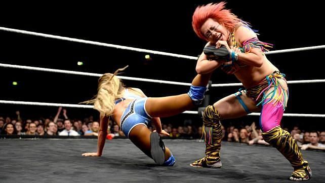 Asuka and Emma have previously faced each other during their NXT days