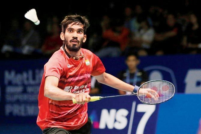 Srikanth takes on Wong Wing Ki Vincent in the semi finals of the Denmark Open 