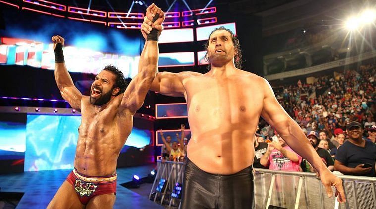 Jinder Mahal has come a long way since his 2011 program with the Great Khali