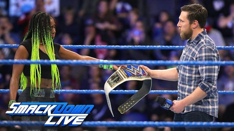 Naomi had to surrender her title due to injury