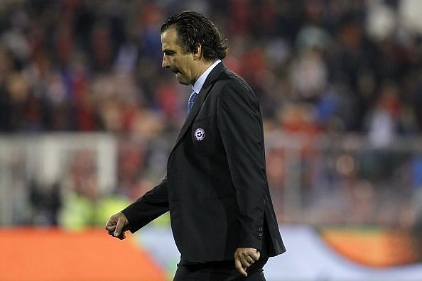 Chile coach Juan Antonio Pizzi