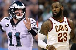 Carson Wentz Is LeBron's Favorite NFL Player To Watch