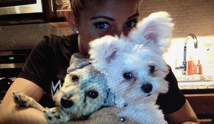 Alexa Bliss is quite an animal lover