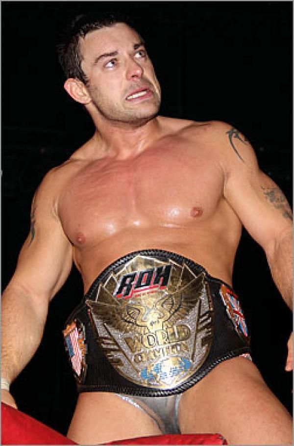 Davey Richards as ROH world champion