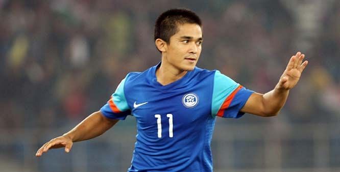 Indian Captian Sunil Chhetri