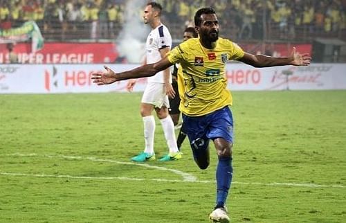 CK Vineeth's brace helped KBFC to skip past Chennaiyin. 