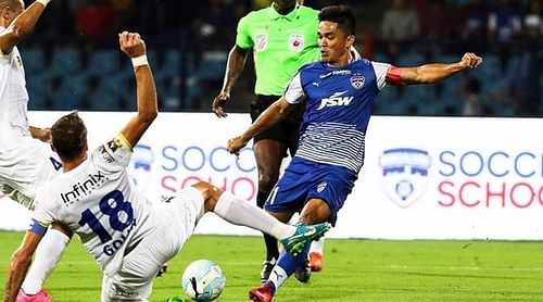 Sunil Chhetri was the best performer of the match