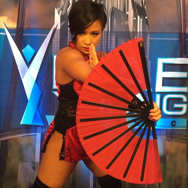 Xia Li won by losing when she turned heads in the Mae Young Classic.