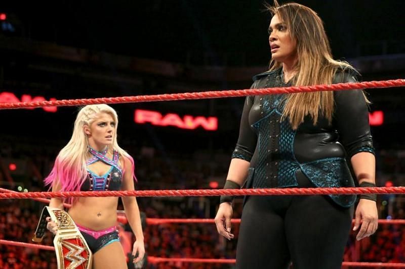 Nia Jax has been teaming up with Alexa Bliss for the WWE UK tour