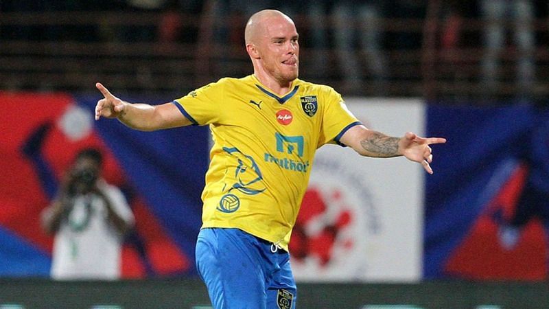 Iain Hume played for Kerala Blasters in the first season
