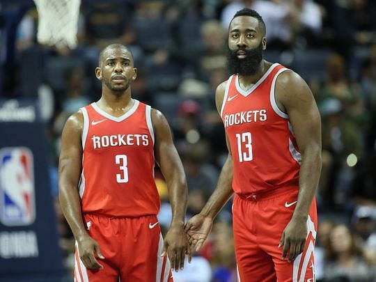 Chris Paul &amp; James Harden, Houston Rockets.