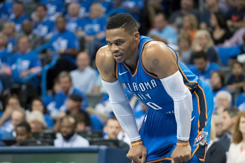 Reigning league MVP Russell Westbrook