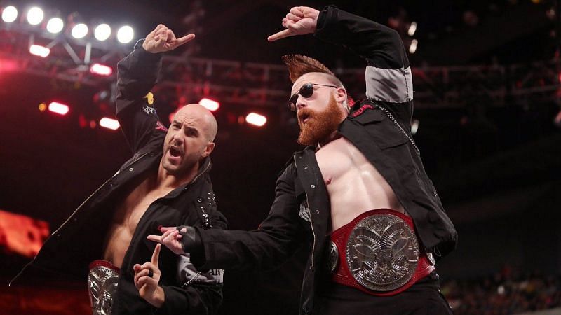 Cesaro and Sheamus are the current Raw Tag Team Champions