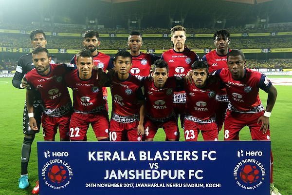The Jamshedpur FC lineup