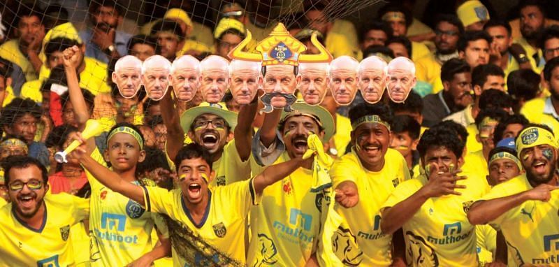 Kerala Blasters fans will be in full voice for their match against ATK
