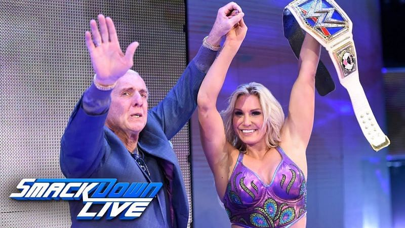 Charlotte Flair thanked Ric Flair for his tireless support