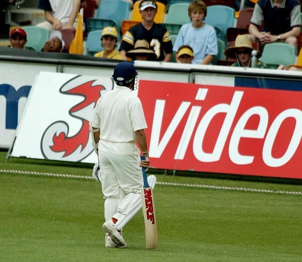 Sachin was dismissed for 0