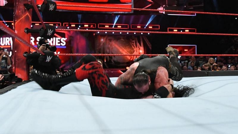 All hell broke loose on Raw. 