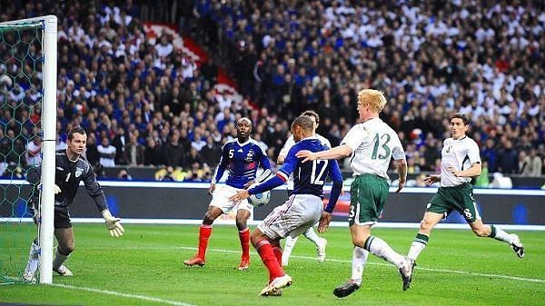 Thierry Henry handball France vs Ireland World Cup qualifier