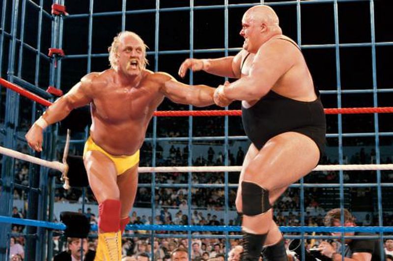 Bundy vs Hogan in a cage match