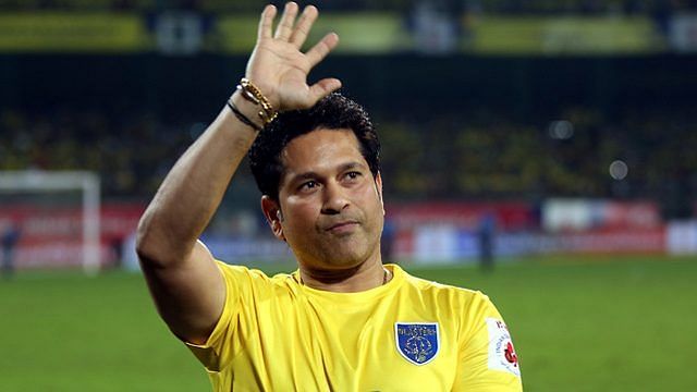 Video: Sachin Tendulkar advises Kerala Blasters fans to wear helmets while riding bikes