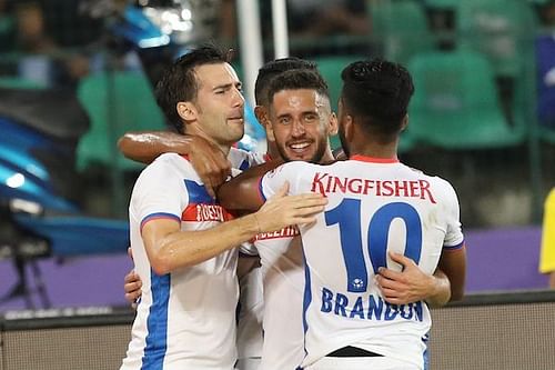 FC Goa jumped to the top of the table with this win. (Image: ISL)