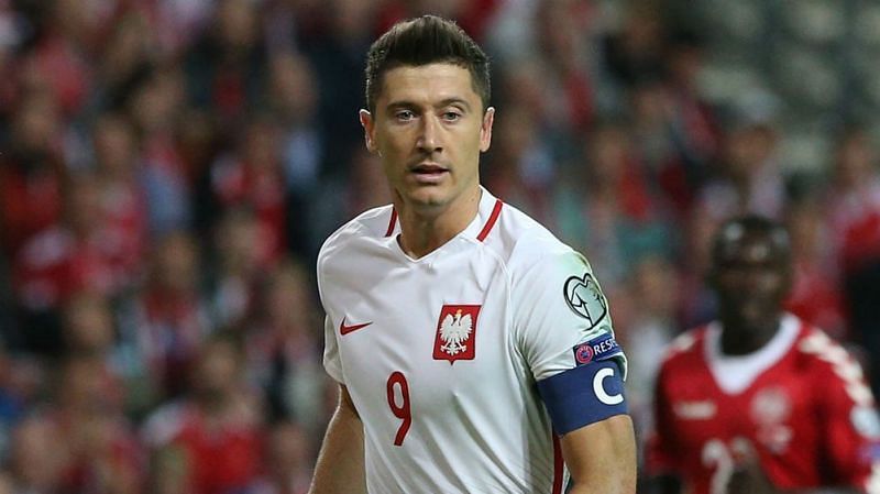 Robert Lewandowski finishes as the top scorer for second successive international qualifier