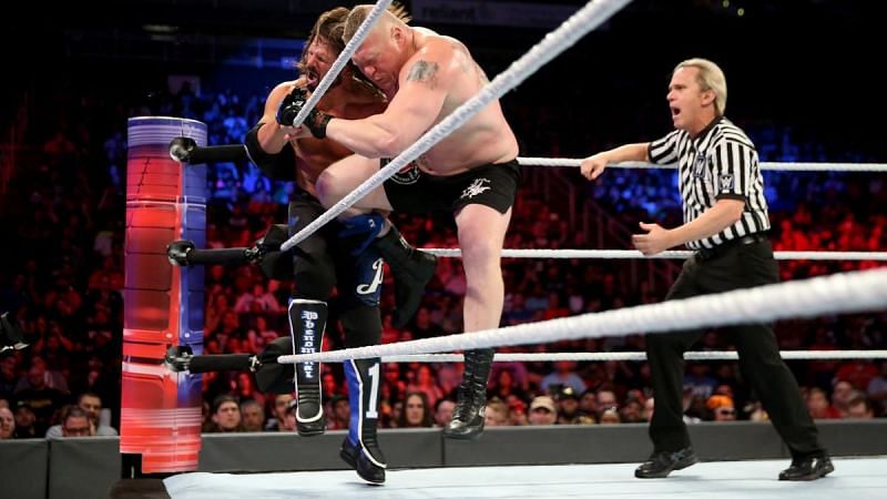 Brock Lesnar vs AJ Styles
