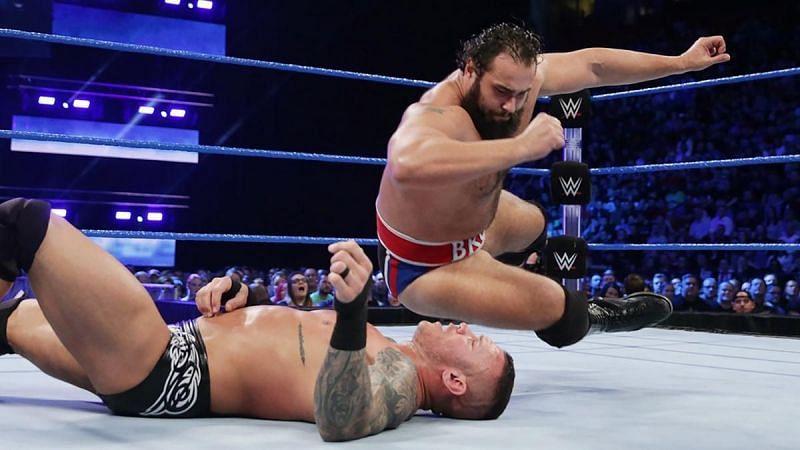 WWE Smackdown Live Highlights: Orton RKO Outta Nowhere 8.29