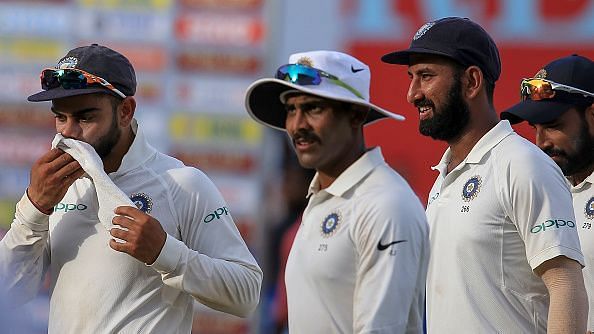 Kohli Pujara Jadeja