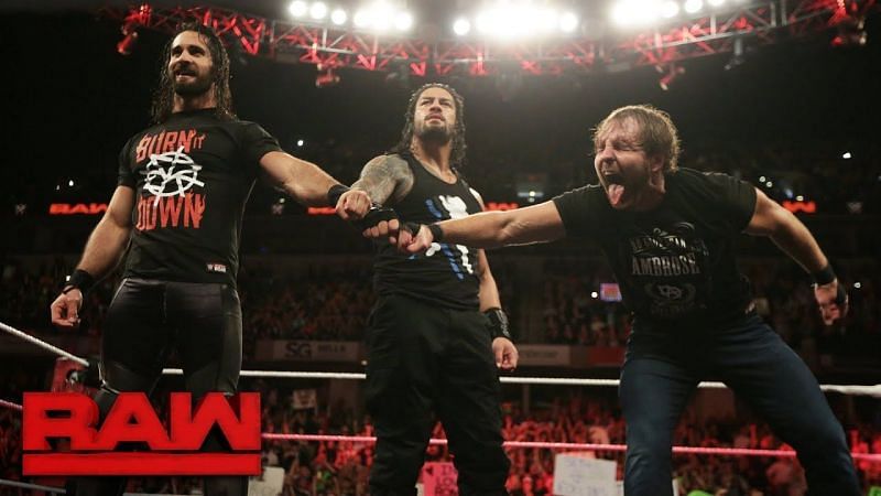 images via youtube.com Ambrose, Reigns and Rollins reformed the hounds of justice this past month.