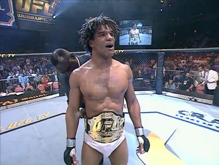 Carlos Newton won the UFC Welterweight title in 2001