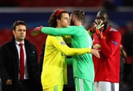 Mile Svilar and David de Gea