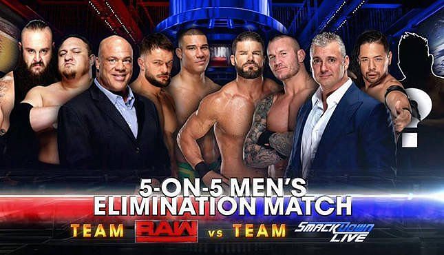 Survivor Series 2017 men&#039;s teams