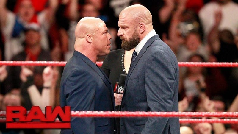 Triple H and Kurt Angle worked hurt at Survivor Series