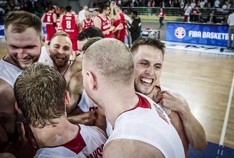 Poland celerating a win against Hungary.