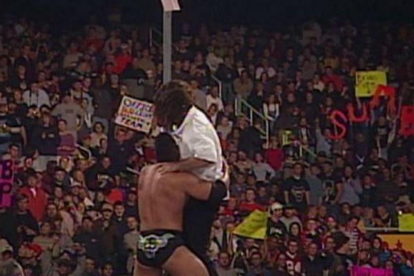 There have been some strange pole matches in WWE/WCW over the past few years 