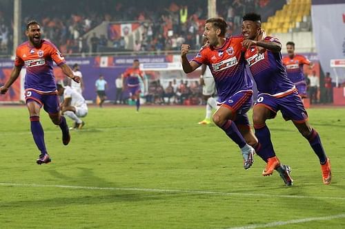 Alfaro wason top form against Mumbai. (Photo: ISL)