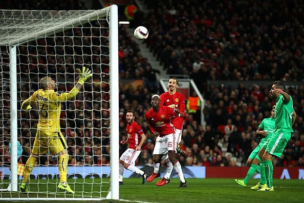 Manchester United v AS Saint-Etienne - UEFA Europa League Round of 32: First Leg