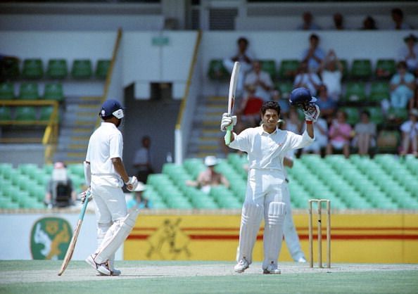 Tendulkar scored a stunning century at Perth