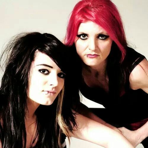 Paige and her mom, Sweet Saraya