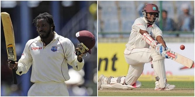 Top 5 run-scorers in Tests between New Zealand and West Indies