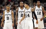 (From Left) Parker, Leonard, Green, Aldridge