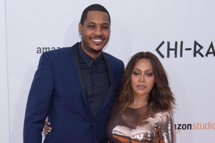 Carmelo and La La Anthony