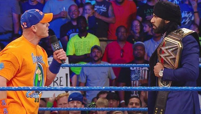 Jinder Mahal vs. John Cena WrestleMania