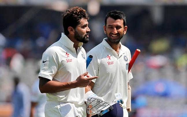 Murali Vijay Cheteshwar Pujara India Cricket