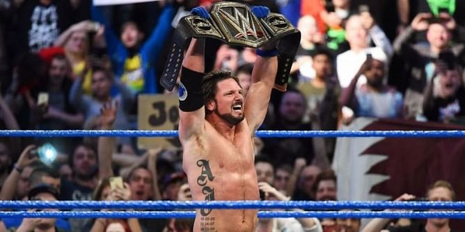 WWE News: AJ Styles reacts to his WWE Championship win