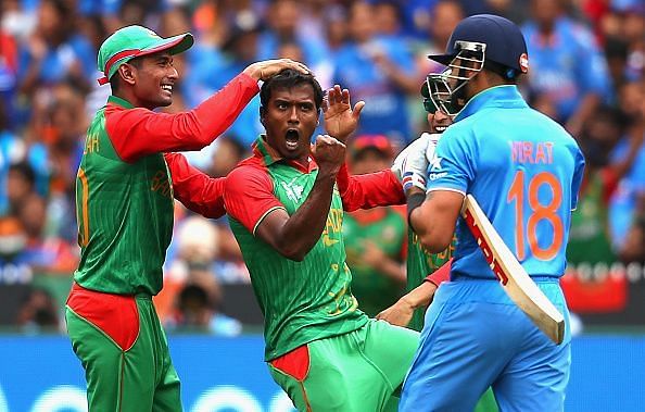 India v Bangladesh: Quarter Final - 2015 ICC Cricket World Cup