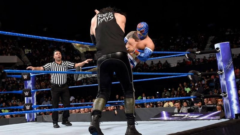 Sin Cara seems to be a man on a mission